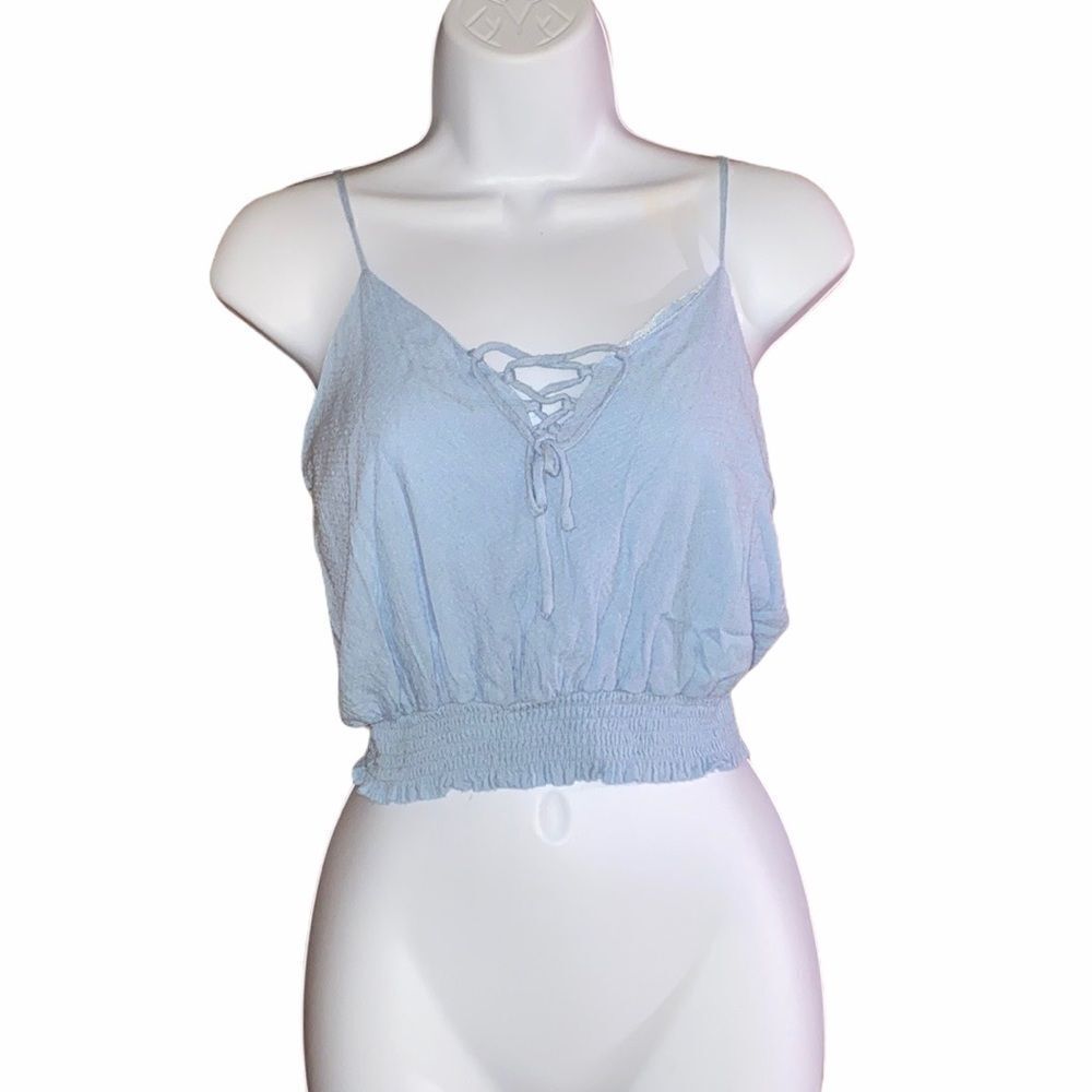 SKy and Sparrow Adjustable Cami Crop Top Size S